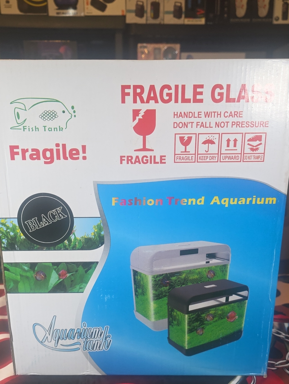 Fashion Trend Aquarium Tank - Black Factory Sealed Complete Set With Pump!!!